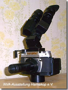 Kamera mit Nadelöhrobektiv